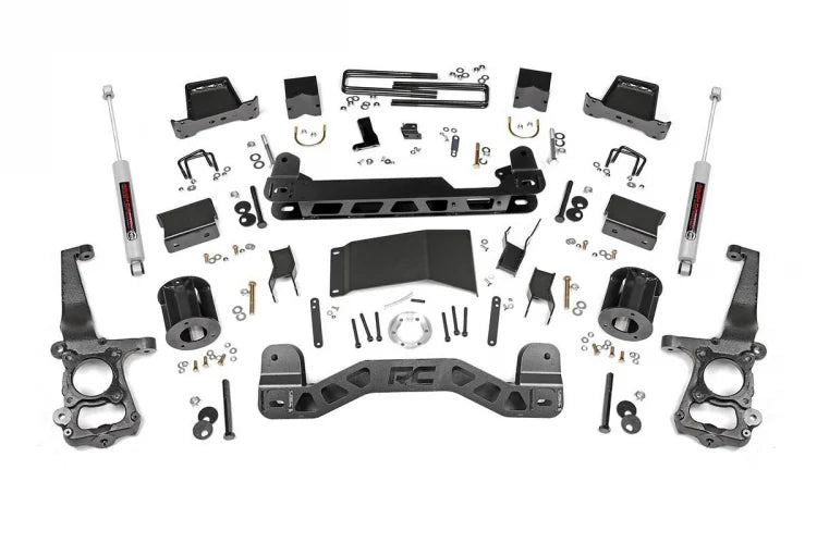 Rough Country 6 Inch Lift Kit Ford F-150 4WD (2015-2020)