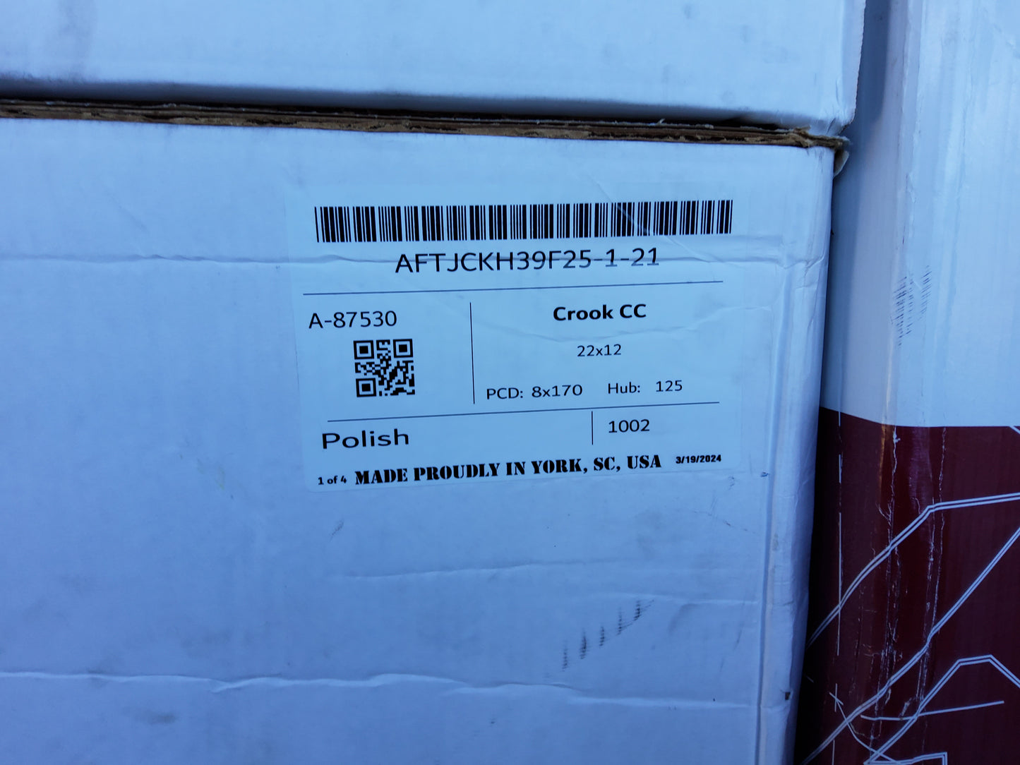 American Force Crook CC 22X12 8x170