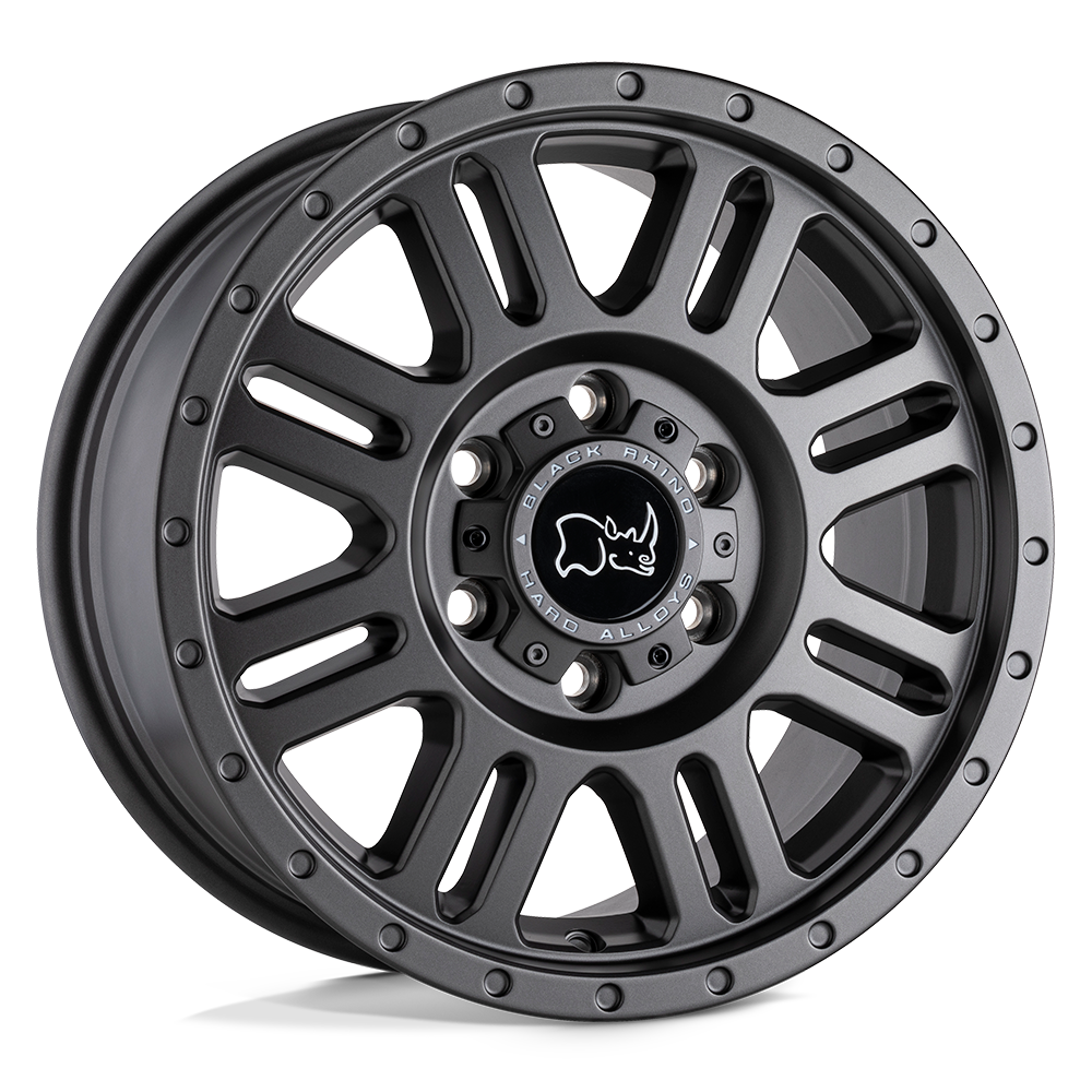 BLACK RHINO YELLOWSTONE 18X8 5X160 MATTE GUNMETAL