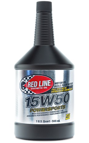 Redline 15W50 Powersports Oil - Quart