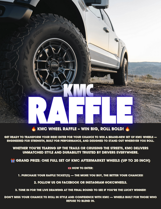 * KMC Set of Wheels Raffle *