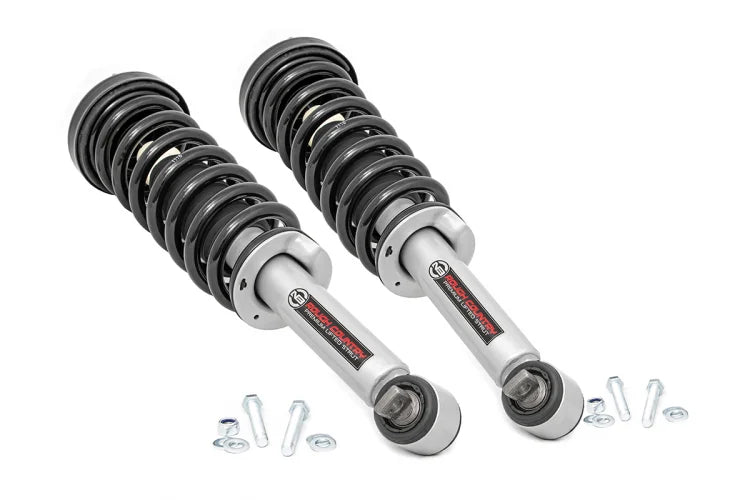 Rough Country N3 Leveling Struts | 2 Inch | Loaded Strut | Ford F-150 4WD (2014-2024)