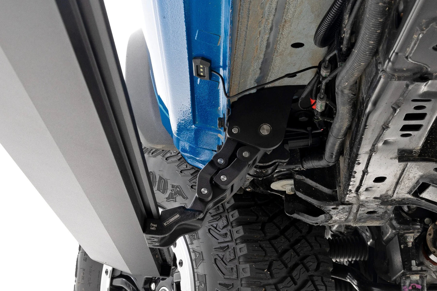 Rough Country Power Running Boards Dual Electric Motor | 4 Door | Ford Bronco 4WD (21-25)