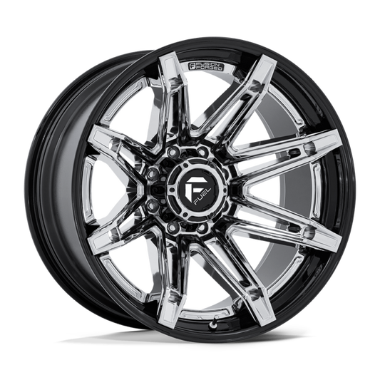 FUEL BRAWL 22X12 8X170 125 -44 CHR G-BLK