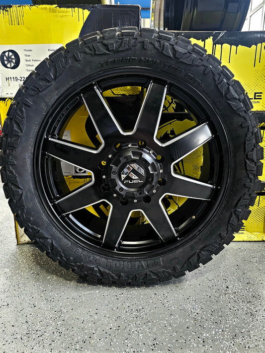 Package Sale * Fuel 24s with Venom 35x12.50R24