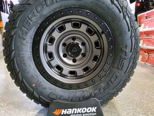 Package Sale * Arena Gunner 17x9 6x139 with Hercules 285/70R17
