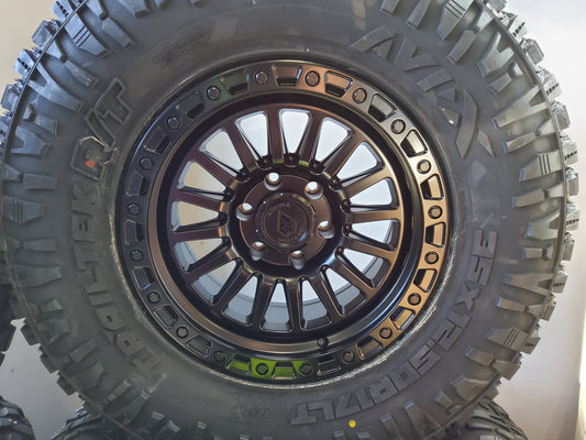 Package Sale * Arena A108 Thophy 17x9 6x135 with Avix 35x12.50R17