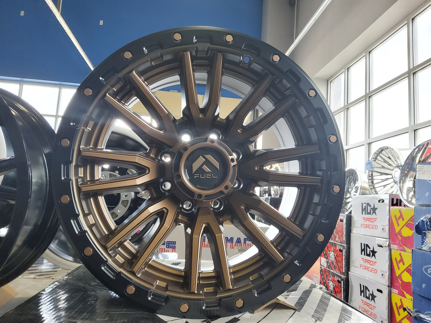 FUEL REBEL 20X10 8X170 125.1 ZDB-18 BRONZE
